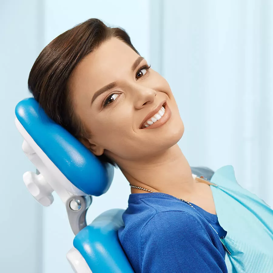 Smiling woman